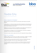 Flexible ISA Information